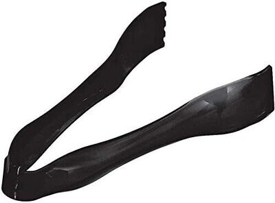 Mini Tongs - Black - 7&#39;&#39;
