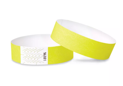 Wristbands - Solid Yellow- 500 PK