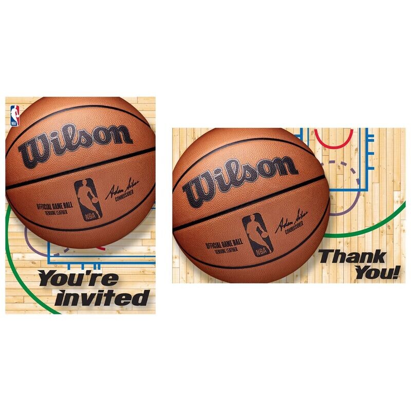 NBA Wilson Invite &amp; Thank You Set