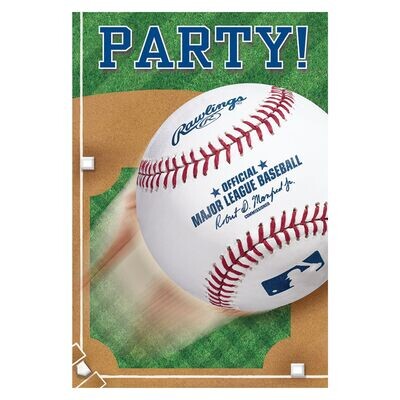 Rawlings™ Baseball Postcard Invitations