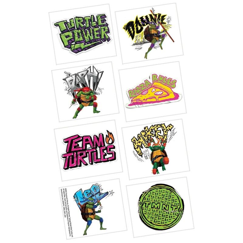 TMNT: Mutant Mayhem Tattoos
