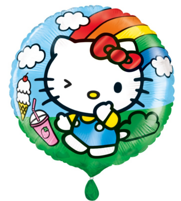 Hello Kitty Round Foil Balloon 18&quot;
