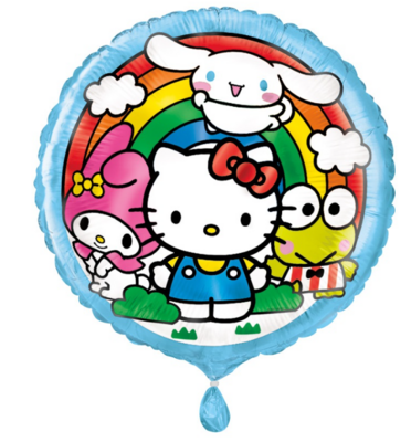 Hello Kitty &amp; Friends Round Foil Balloon 18&quot;