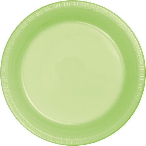 Plastic Plates 20pc Pistachio (Discontinued) 10 1/4&quot;