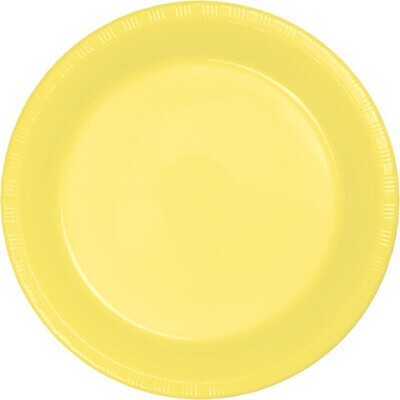 Plastic Plates 20pc Mimosa 9&quot;