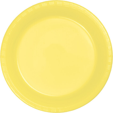 Plastic Plates 20pc Mimosa 9&quot;