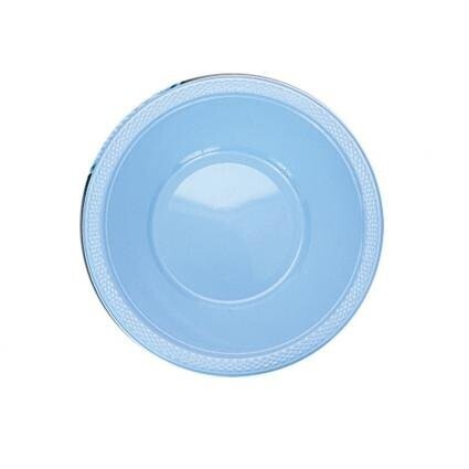Plastic Bowls 20pc Powder Blue (Discontinued) 12 oz