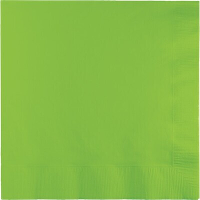 Napkins 50pc Fresh Lime 12 7/8 X 12 7/8&quot;