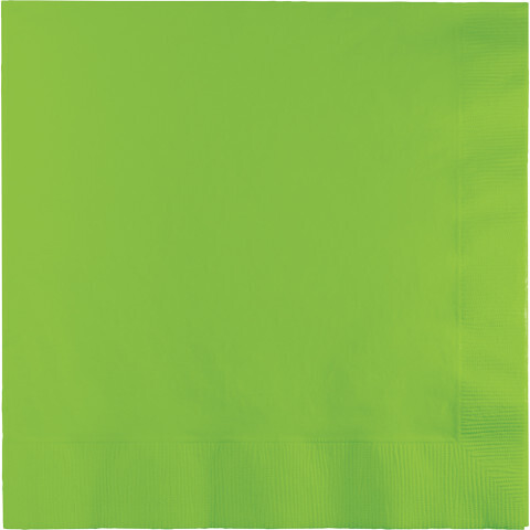 Napkins 50pc Fresh Lime 12 7/8 X 12 7/8&quot;