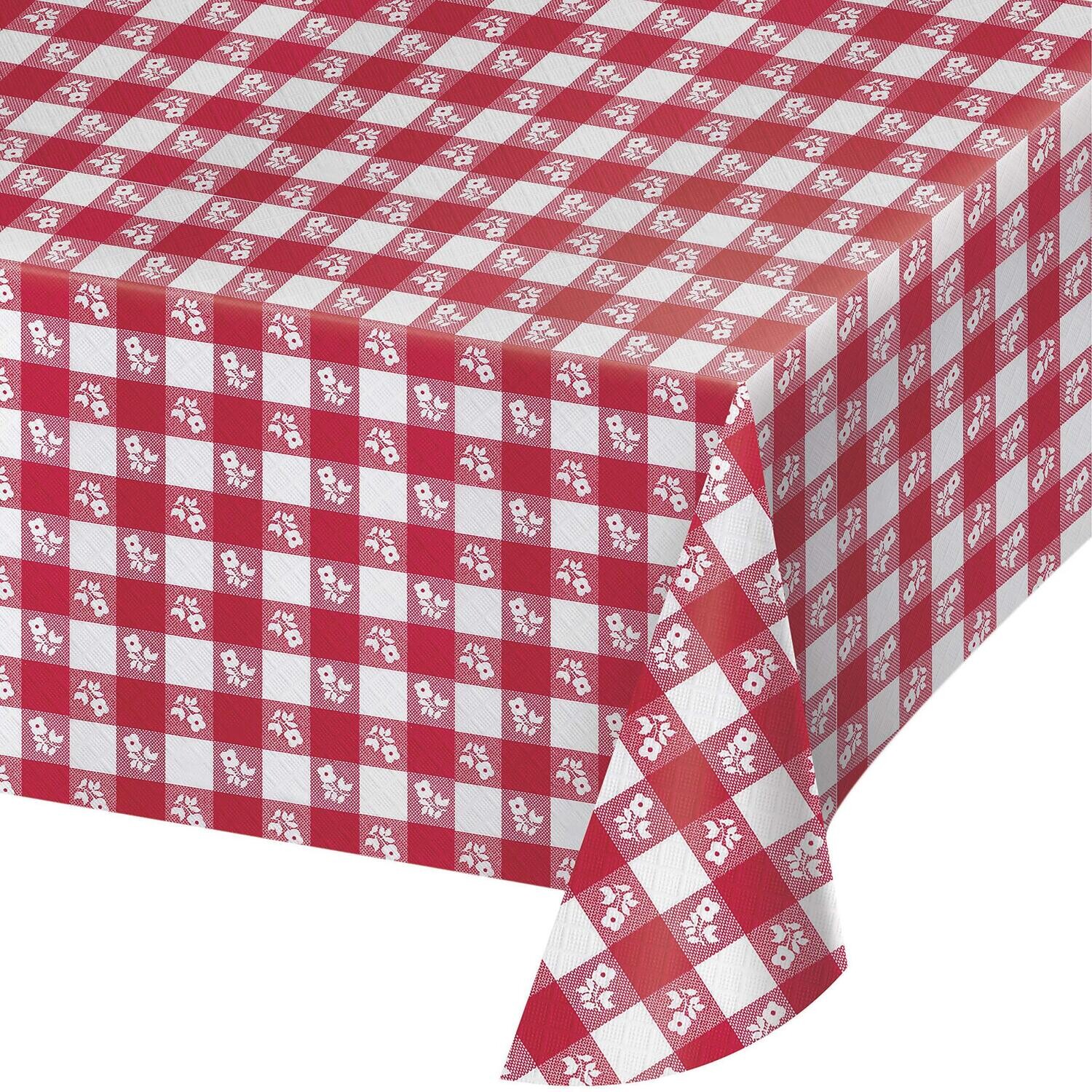 Tablecover - Red Gingham