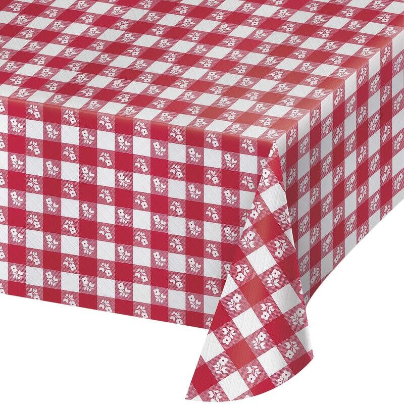 Tablecover - Red Gingham