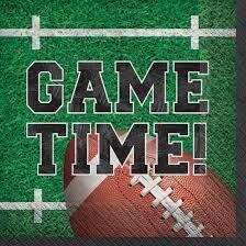 Tailgates &amp; Touchdowns Beverage Napkins - 125PCS