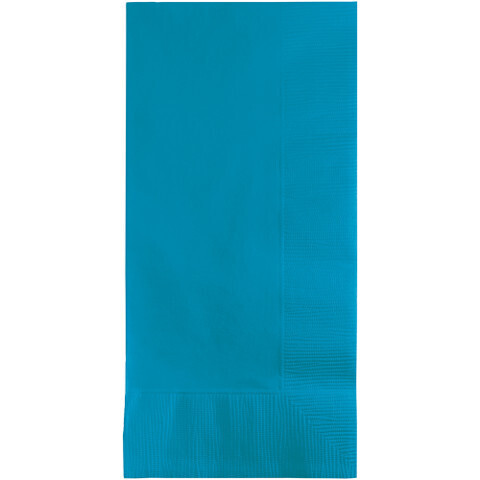 Dinner Napkins 50pc Turquoise 16&quot; X 16&quot;