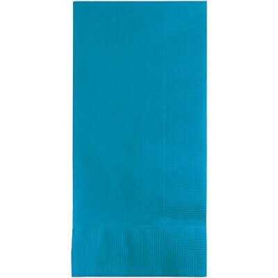 Dinner Napkins 50pc Turquoise 16&quot; X 16&quot;