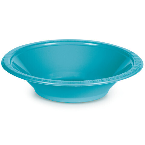 Plastic Bowls 20pc Bermuda Blue 12 oz