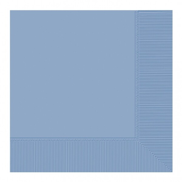 Napkins 50pc Pastel Blue 9 7/8&quot; X 9 7/8&quot;