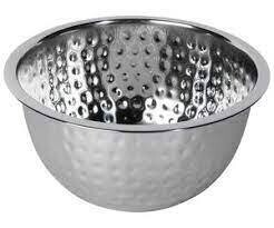 Small Hammered Stainless Steel Bowl