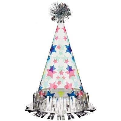 Modern Birthday Large Cone Hat