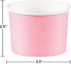 Treat Cups - Classic Pink - 9OZ. - 8 PCS