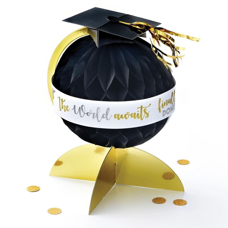 Grad Honeycomb Globe Centerpiece