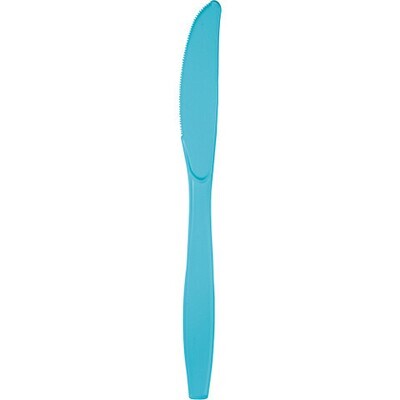 Plastic Knives Bermuda Blue 20pc