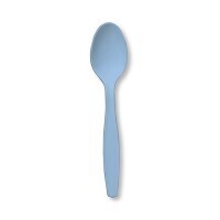 Plastic Spoons Periwinkle (Discontinued) 20pc