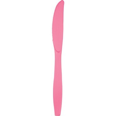 Plastic Knives Candy Pink 20pc