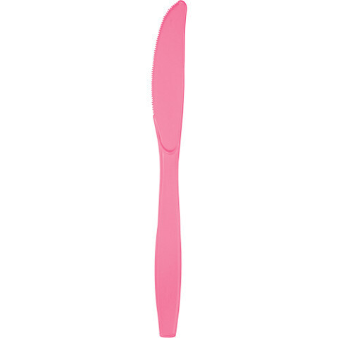 Plastic Knives Candy Pink 20pc