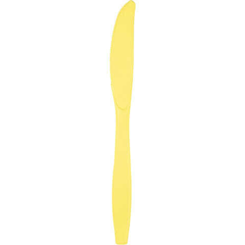 Plastic Knives Mimosa 24pc