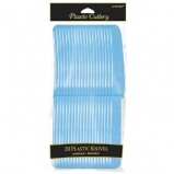 Plastic Knives Powder Blue (Discontinued) 20pc