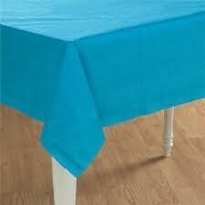 Plastic Rectangular Table Cover Carribean 54&quot; X 108&quot;