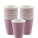 Paper Cups - orange Lavender 20pc