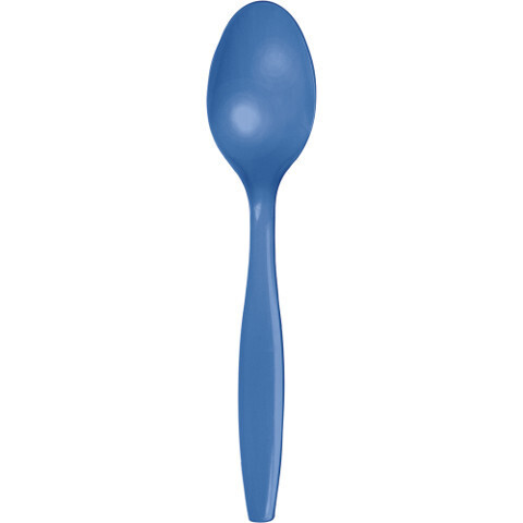 Plastic Spoons True Blue 20pc