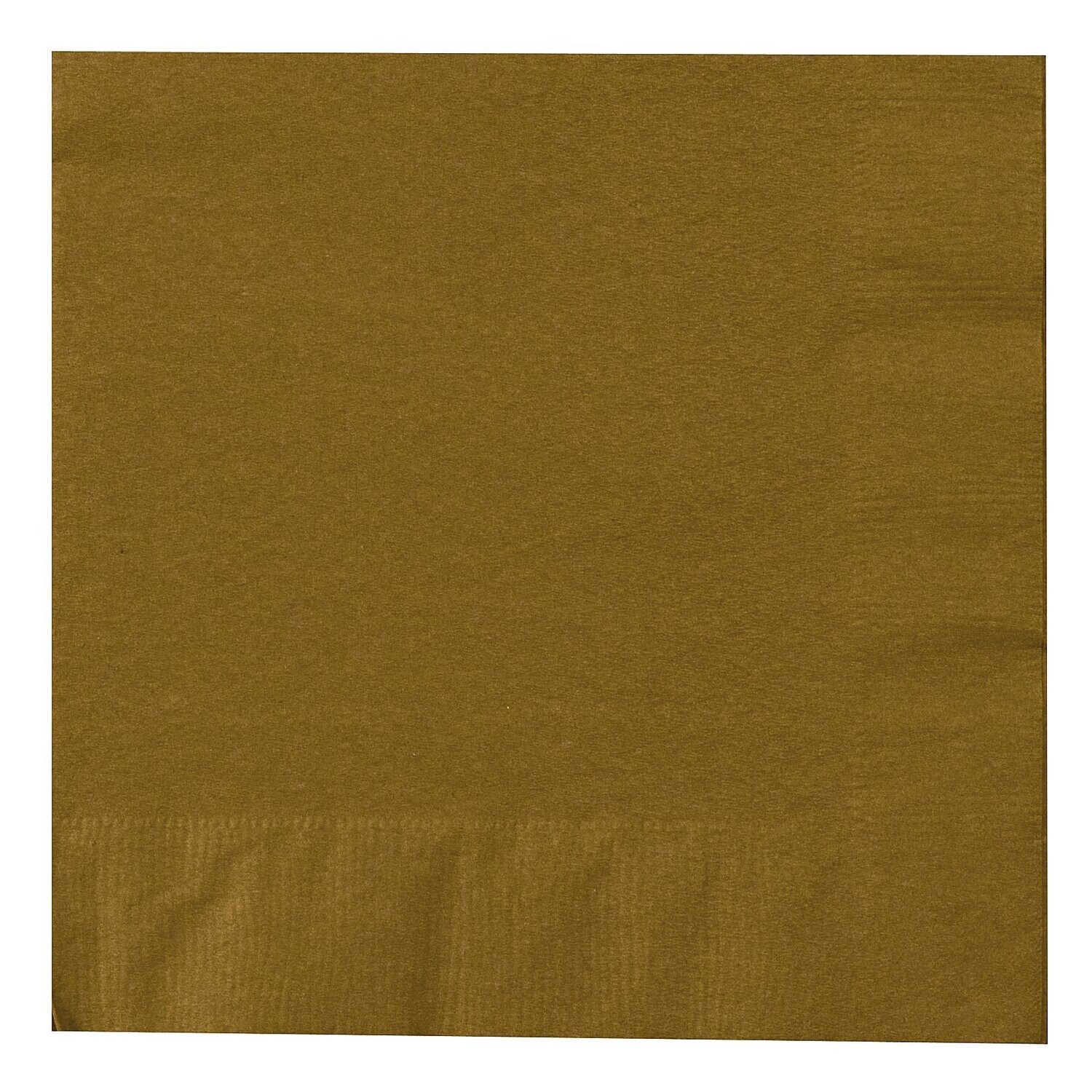 Napkins 50pc Glittering Gold 12 7/8 X 12 7/8&quot;