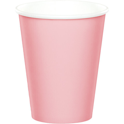 Paper Cups 9oz Classic Pink (Discontinued) 24pc