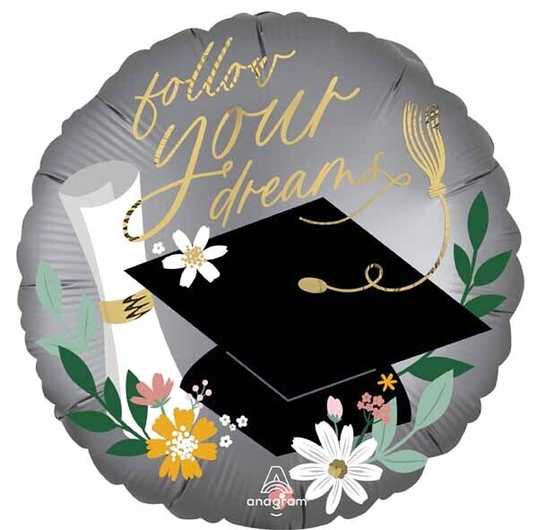 Foil Balloon - Follow Your Dreams 18&quot;