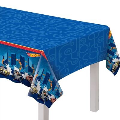 Table Cover - Hot Wheels - Plastic