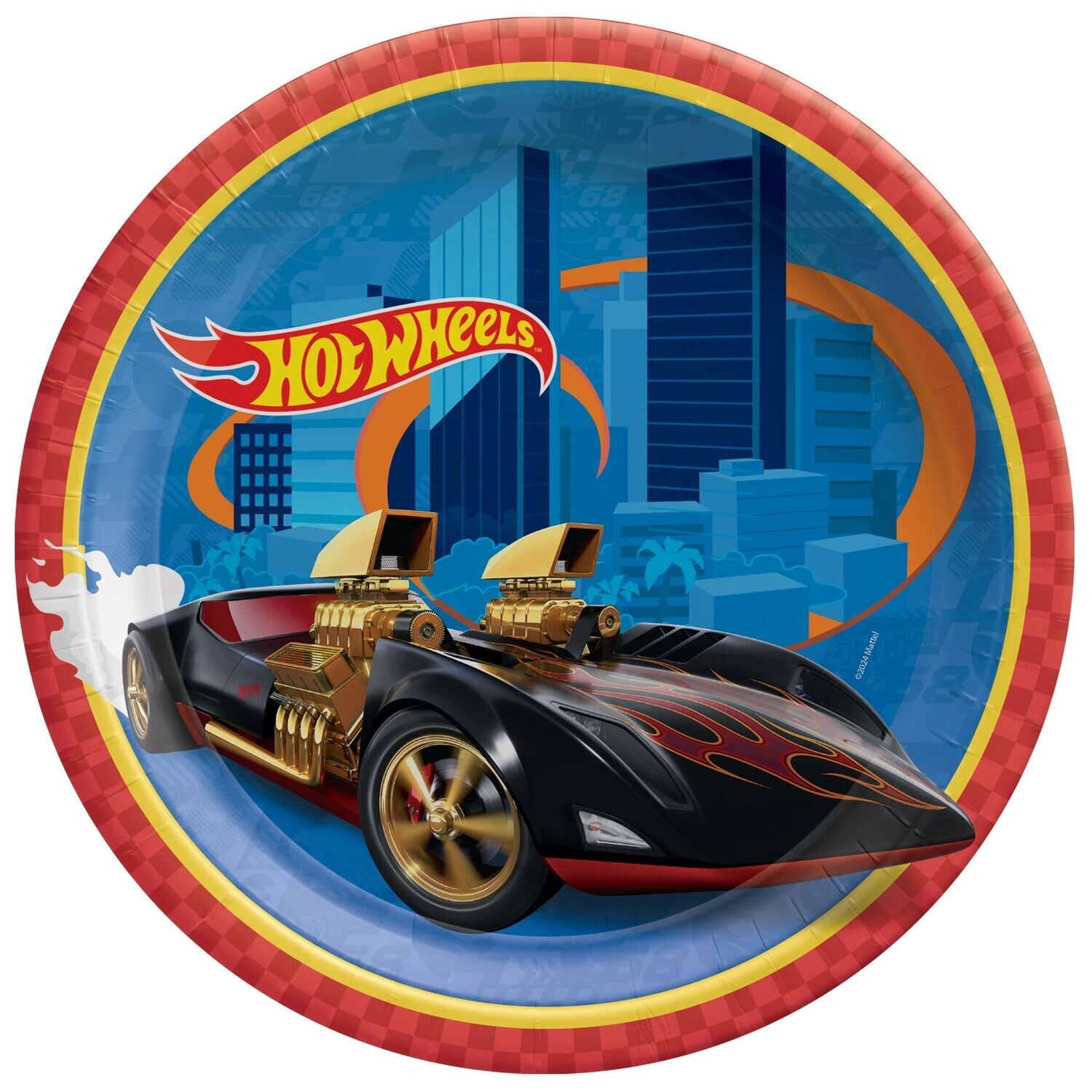 Plates - BEV - Hot Wheels - 7&quot;