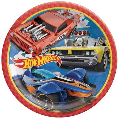 Plates - LN - Hot Wheels - 9&quot;