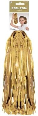 Cheerleader Pom Poms, Color: Gold