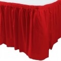 Plastic Table Skirt Apple Red 29&quot; X 14 ft