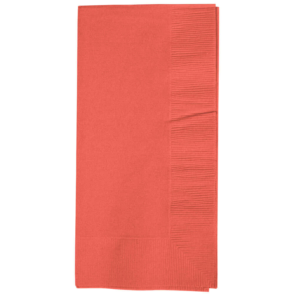 Dinner Napkins 50pc Coral 16&quot; X 16&quot;