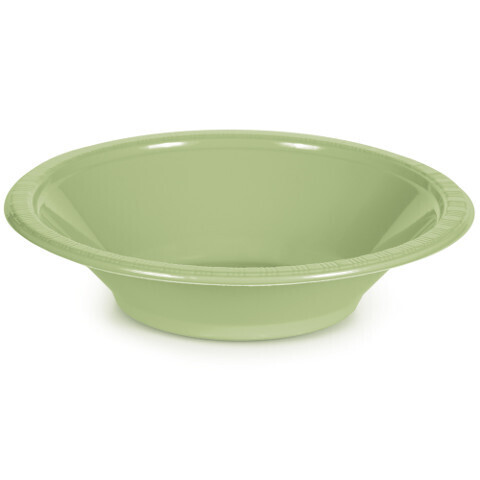 Plastic Bowls 20pc Sage Green (Discontinued) 12 oz