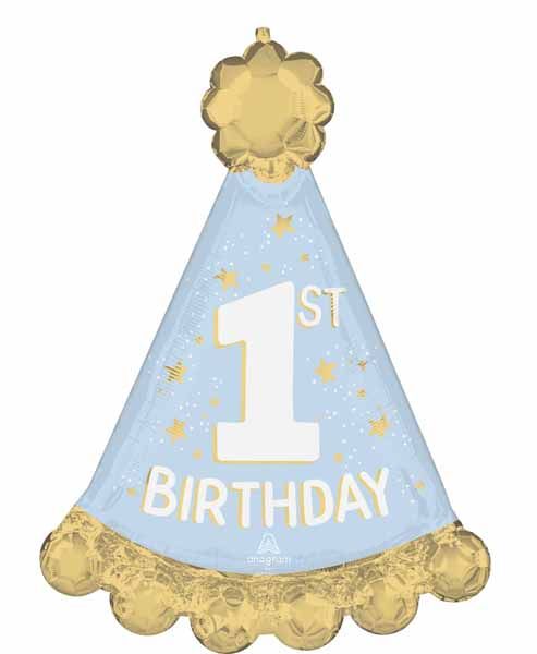 MISTER 1ST BDAY HAT 34&quot;