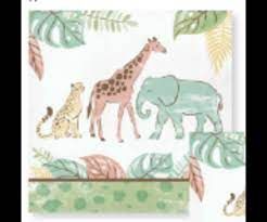Napkins - LN - Safari Baby