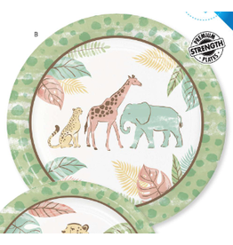 Plates - LN - Safari Baby