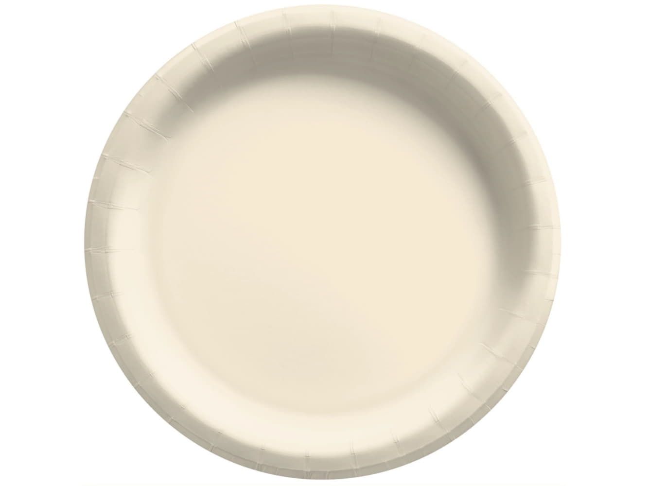 Plates - Bev - Ivory - 7&quot; - 20PK - Paper