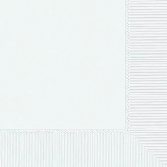 Napkins - Bev - White - 40 PCS - 2 PLY