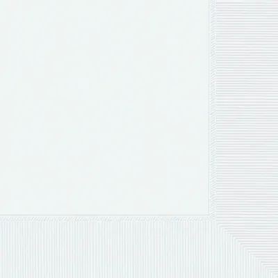 Napkins - Bev - White - 40 PCS - 2 PLY