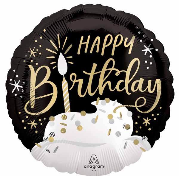 Foil Balloon - BSG BIRTHDAY WISHES 18&quot;
